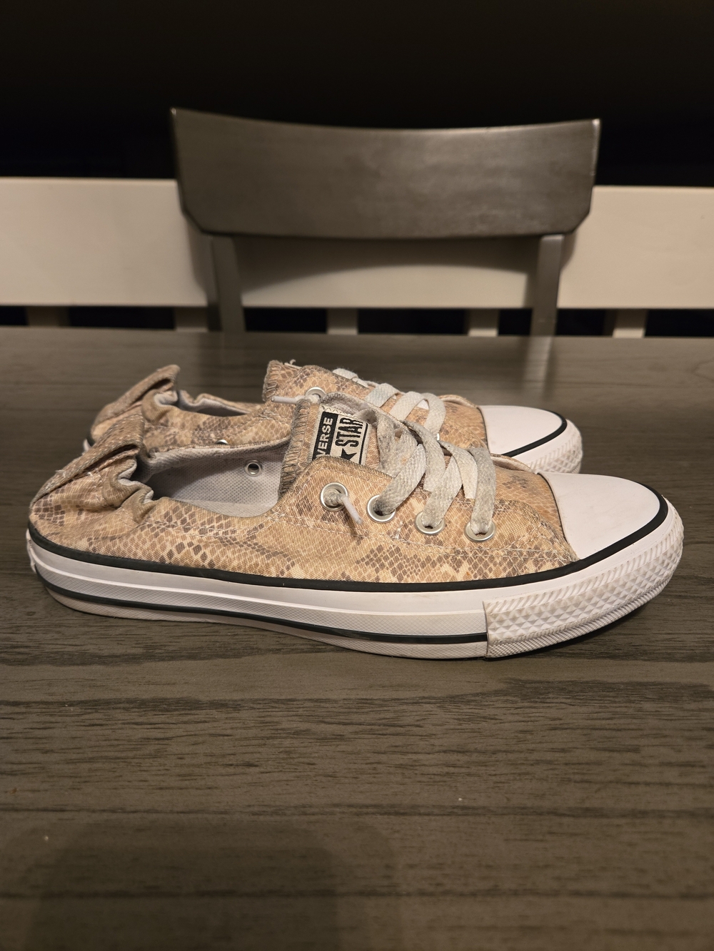 Converse Chuck Taylor All Star Shoreline Slip Snake Print Women’s 7
